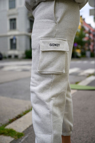 I'M PROUD UNISEX CARGO SWEATPANT | CLOUD GREY