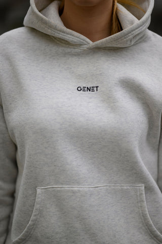 I'M PROUD UNISEX OVERSIZED HOODIE | CLOUD GREY