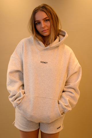 MAKE IT HAPPEN OVERSIZED HOODIE | MELANGE OF CHERRY